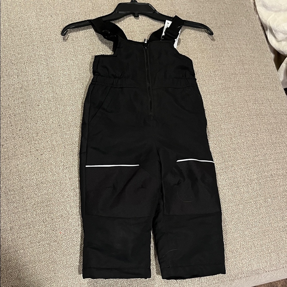 Swiss Tech Kids Black Overalls